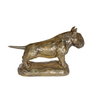 Bull Terrier VI figurka na drewnie Art-Dog